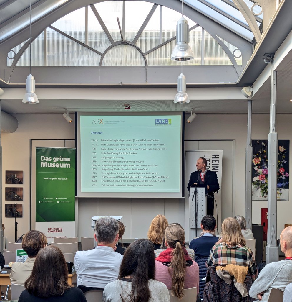 #DASGRÜNEMUSEUM: Die alten Römer zwischen EMAS und UN-Nachhaltigkeitszielen.  Dr. Peter Kienzle zeigt, wie der #LVR-Archäologische Park Xanten Nachhaltigkeit umsetzt. 

#LVR #Nachhaltigkeit #Archäologie #DGM #MUSEUM #ndk