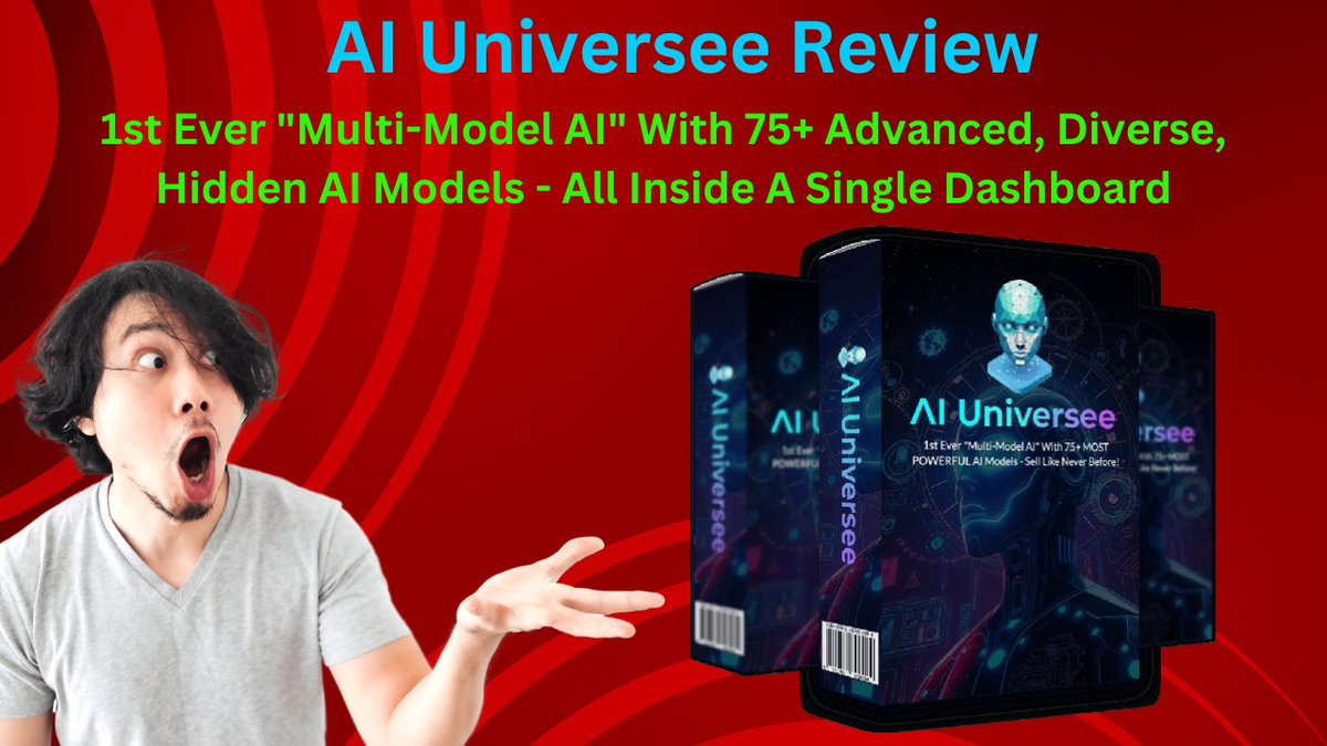 Sagornodi229348's tweet image. AI Universee Review - Power Of 75+ AI Models
Click here get full details - newofferreview.com/ai-universee-r…
#AIUniversee, #AIUniverseereview, #MultiModelAI, #MultiModelAIreview, #affiliatemarketing, #affiliatemarketingAI,