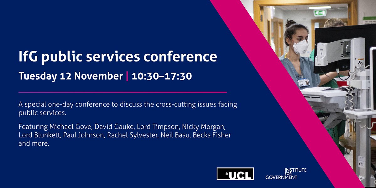 Institute for Government tweet media