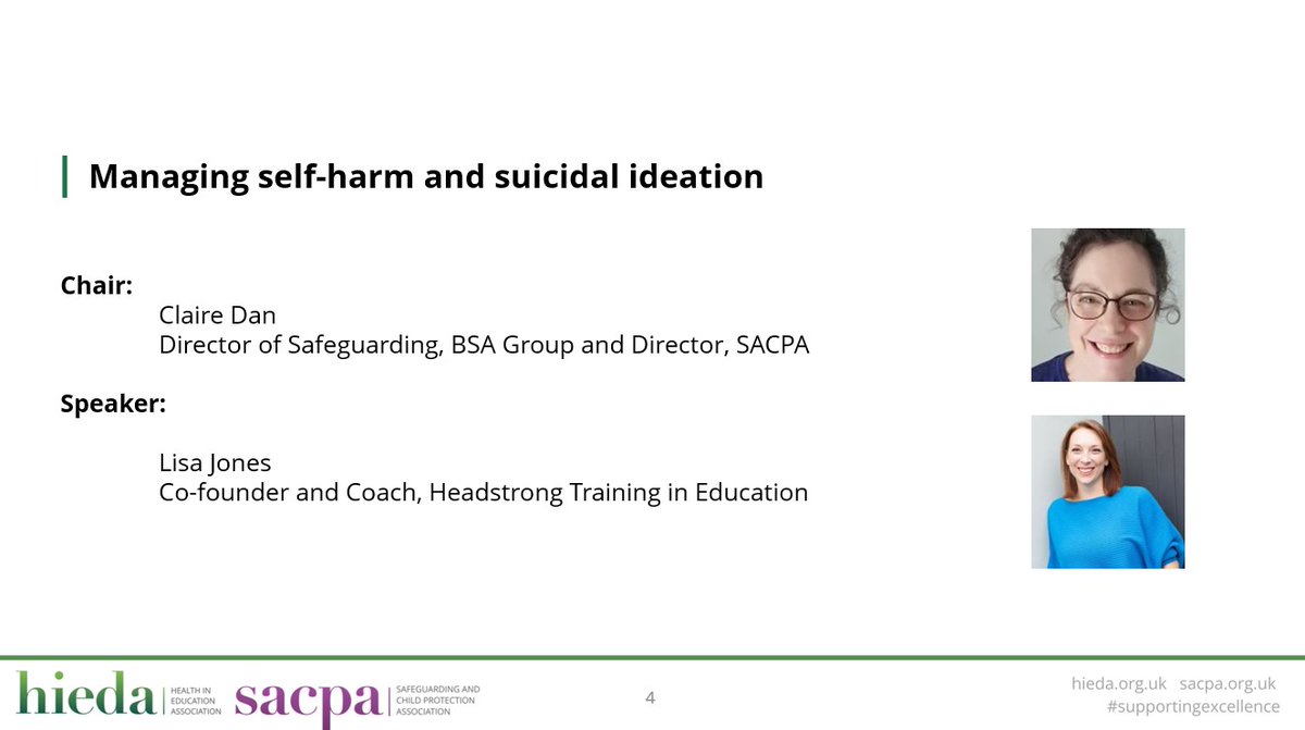 SacpaOrg's tweet photo. Lisa Jones, Therapist and Coach, Lisa Jones Coaching, leads session two of the conference to explore the elements of managing self-harm and suicidal ideation. #SACPAconf2024 #HIEDAconf2024 https://t.co/NYYDhModFf