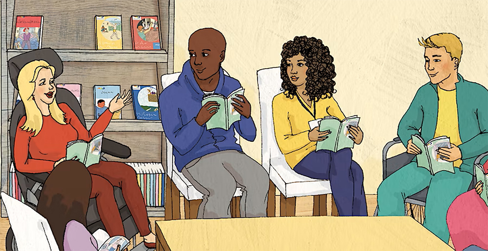 uk_beyondwords's tweet image. 👋 Our Book Clubs are giving people a place to make friends, have fun and talk about the issues that affect their lives across England. Find one near you, or start your own for FREE thanks to @TNLComFund 👉 bit.ly/3vkqjtb