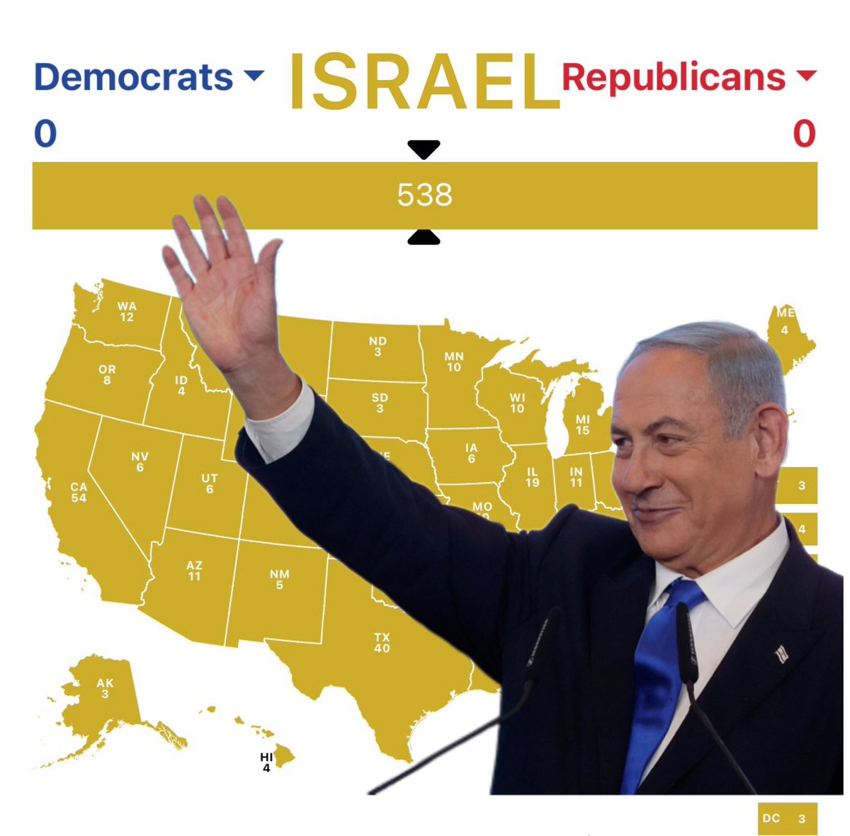 The results of tonight's US election have been LEAKED...