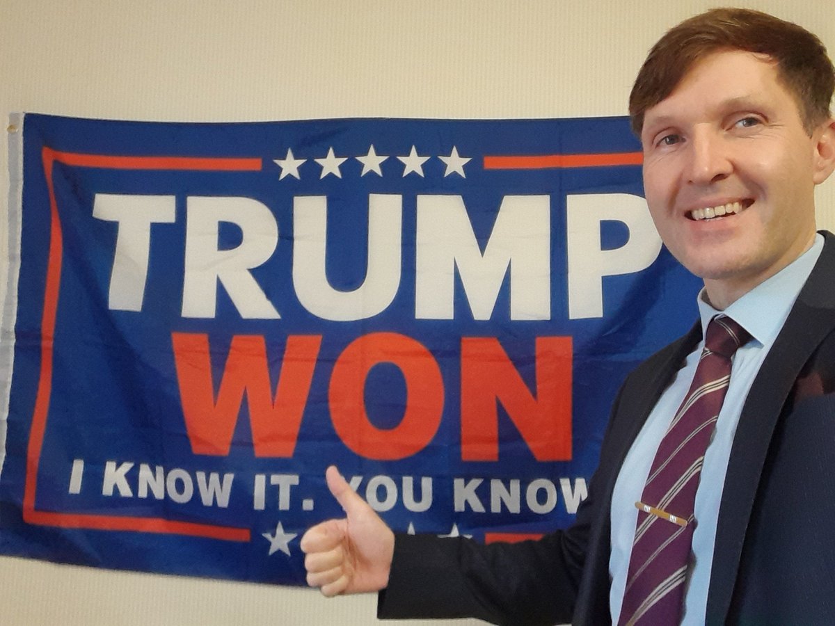 This flag is from 2020 and I have no doubt he will win a third time! Go MAGA!