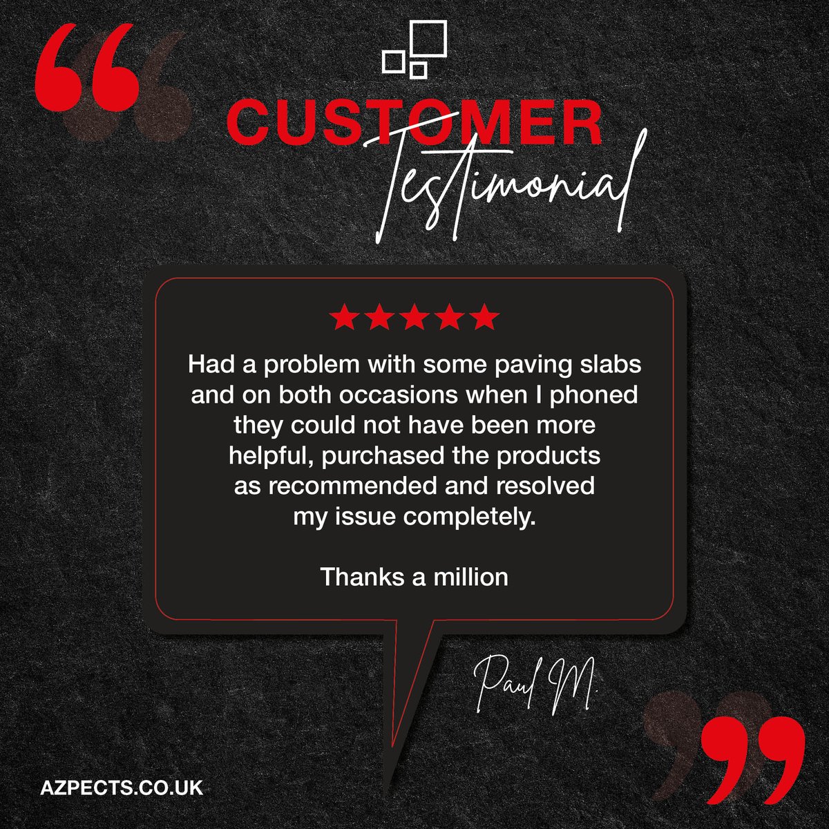 AzpectsLtd's tweet image. We value your feedback and would love to hear your thoughts on our products. If you’d like to leave a review, you can do so on Trustpilot. Your input is important to us!

uk.trustpilot.com/review/www.azp…

#Azpects #Testimonial #EASYJoint #EASYCare #MadeinBritain #GardenLandscapers