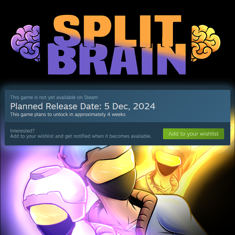 KusaGamesStudio's tweet photo. We want to tell you something a bit important:

SPLIT BRAIN RELEASES ON DECEMBER 5 !

Get ready to explore &amp; uncover all Hexarture's secret, and find your way out!

If you can't wait to play or/and want to help us make the best game possible, we are still looking for playtester⬇️ https://t.co/n7JbzlViXt