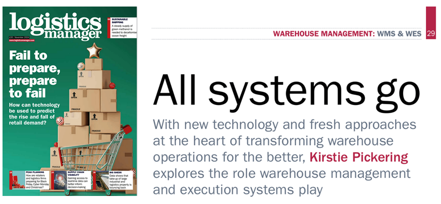 IndigoWMS's tweet photo. 🔥Hot off the press the latest issue of Logistics Manager Magazine &amp; Indigo Software is featured in the article on Warehouse Management: WMS  &amp; WES - All systems go https://t.co/oPcTrDptEk

#warehousemanagement
#WMS
#logistics https://t.co/j0CBjMEPJS