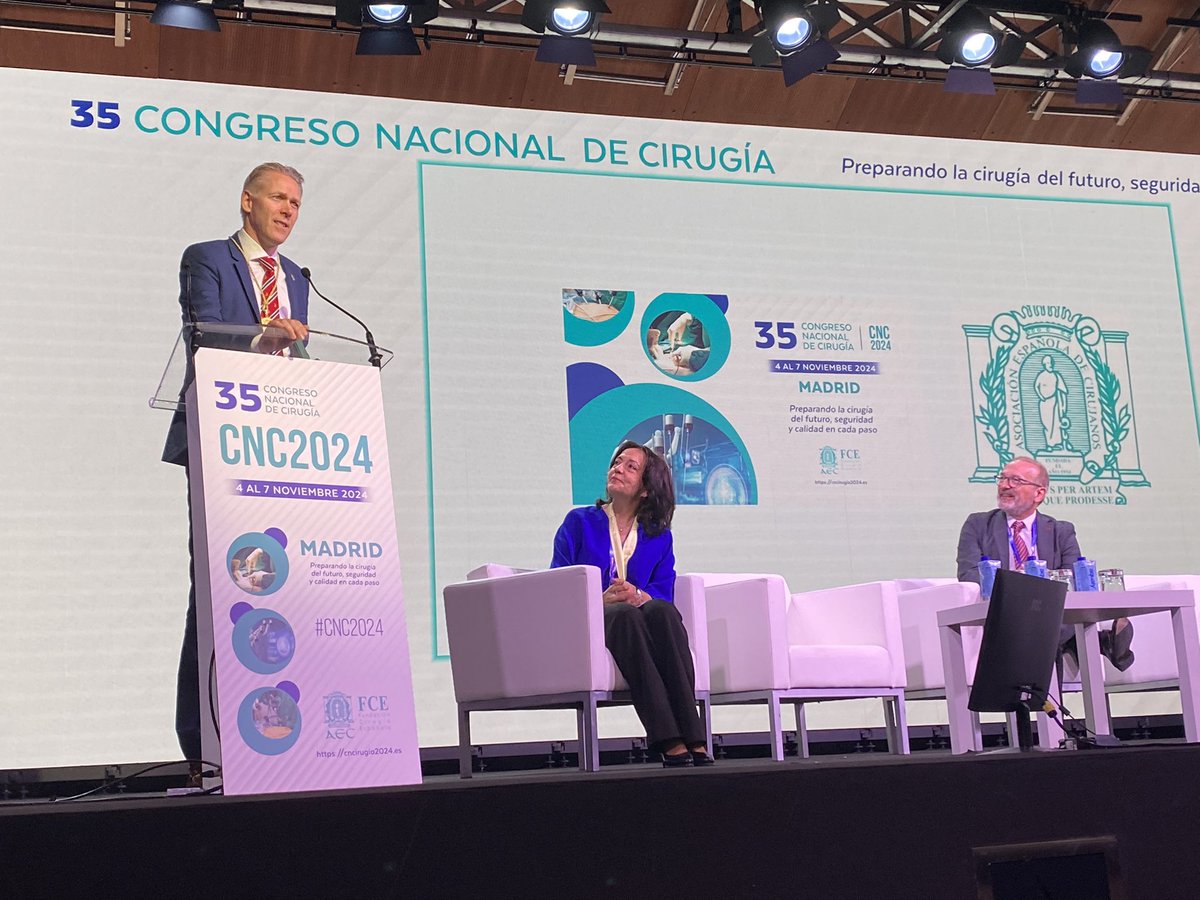 Prof. <a href="/MarcBesselink/">Marc Besselink</a> new honor member of the <a href="/aecirujanos/">aecirujanos</a>. #congresoAEC2024