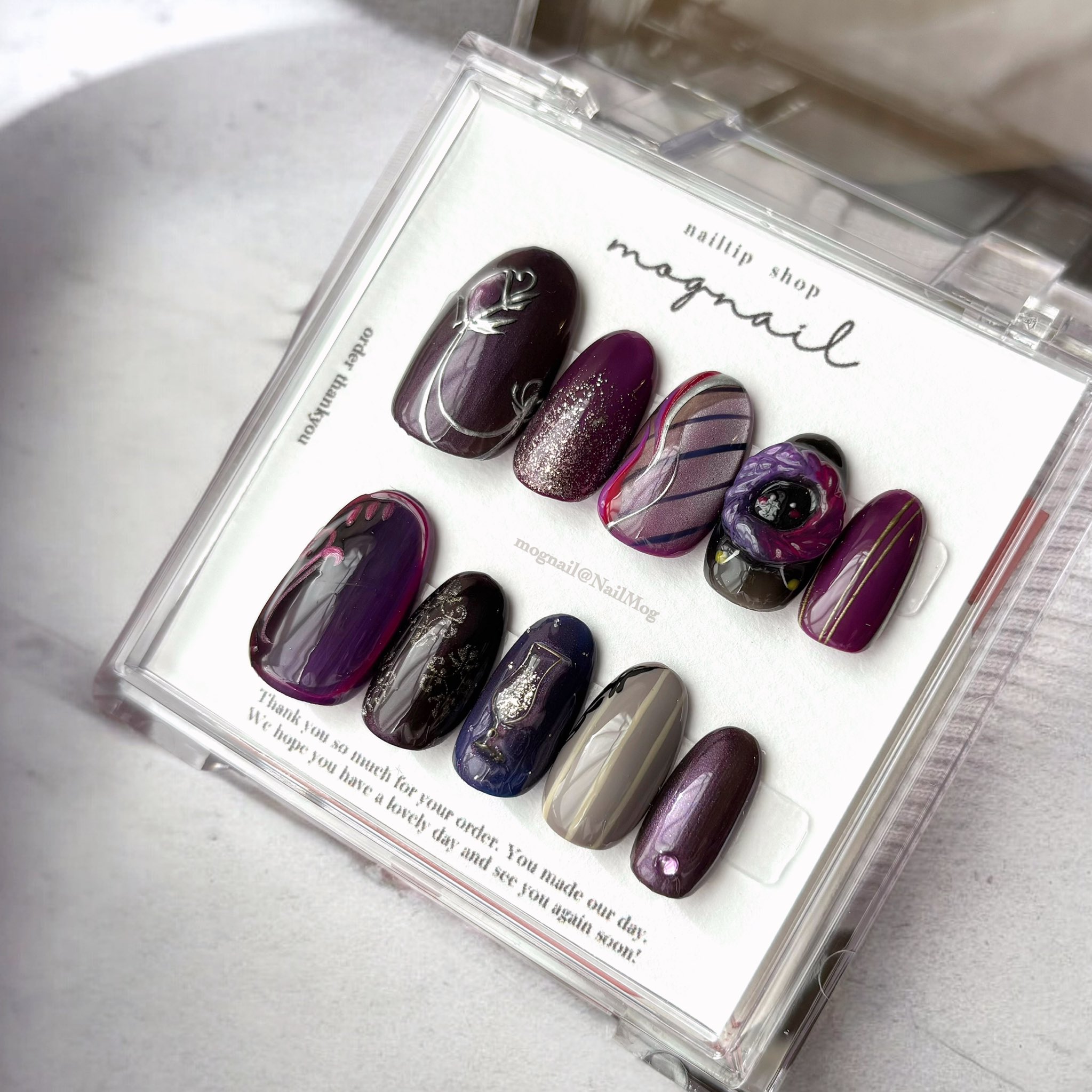 mognail ♡ ネイルチップ販売 on X: 