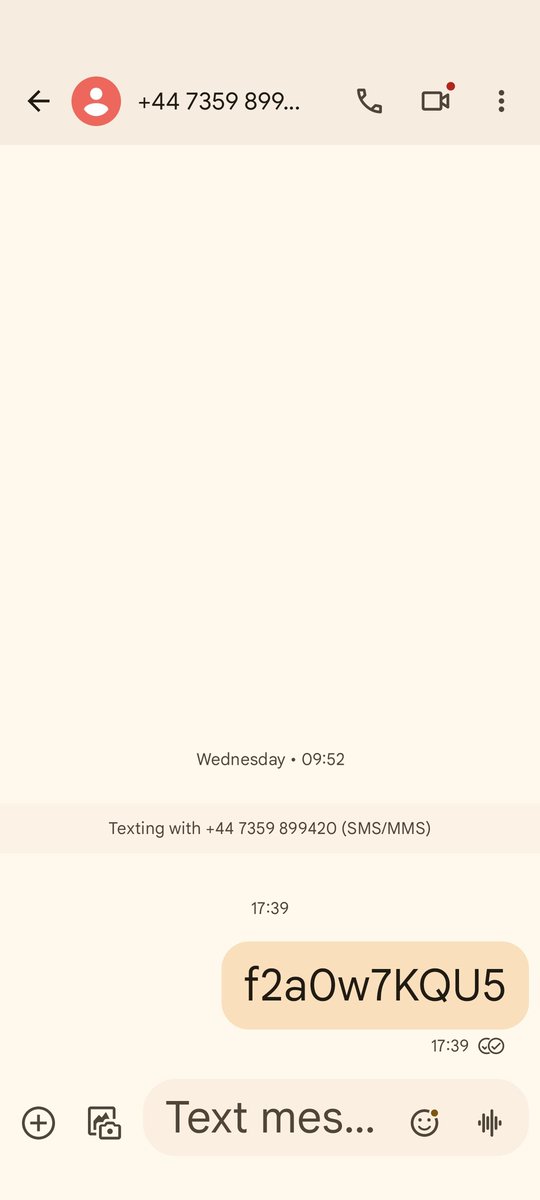 thedaddyvader's tweet photo. @Support I would like to subscribe to Grok, but I am unable to validate my phone number. It automatically sets me up to send a random message to some random phone number but nothing happens. https://t.co/m009r8BEPn