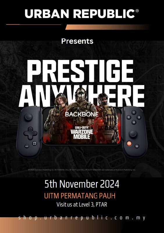 faizar's tweet photo. Attention UiTM Permatang Pauh Students!
come to PTAR Library Open Day on November 5th!  📷 Explore a wide variety of gaming accessories by Urban Republic https://t.co/f2vzZ8iZjP #libraryopenday #libraryuitm #ptarcpp #PUBG #PMGC #PUBGMOBILE  
@DigitalPenangMY
@uitmlibrary https://t.co/WxqANpVqeQ