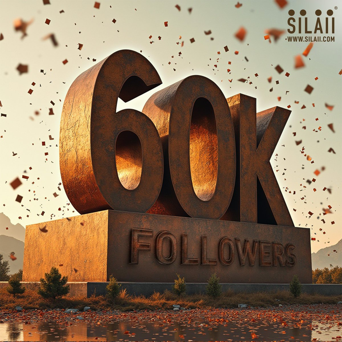 SILAIISculpture's tweet photo. Whoa, we just hit 60K Insta followers! 🎉
Huge thanks for all the love and support you’ve shown to SILAII.
We couldn't have done it without each of you backing us up.
Stay tuned, big things are coming!✨
#SILAII #SILAIIInstaFam #InstaFamily #60KStrong #Instagram #ArtFam https://t.co/hP4KWGcFPS