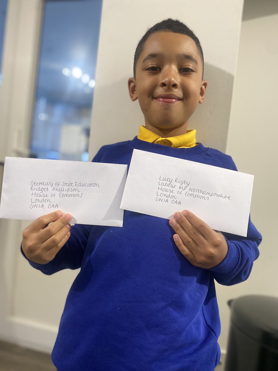 We’ve written out letters! Have you written yours? Always so proud of my boy for being brave and standing up for what he believes in. #ECSDNDayofAction <a href="/helensimmonslj/">Dr Helen Simmons</a> <a href="/MichelleBugby/">Michelle Bugby</a> @TanWillDoIt @ProfJaneMurray