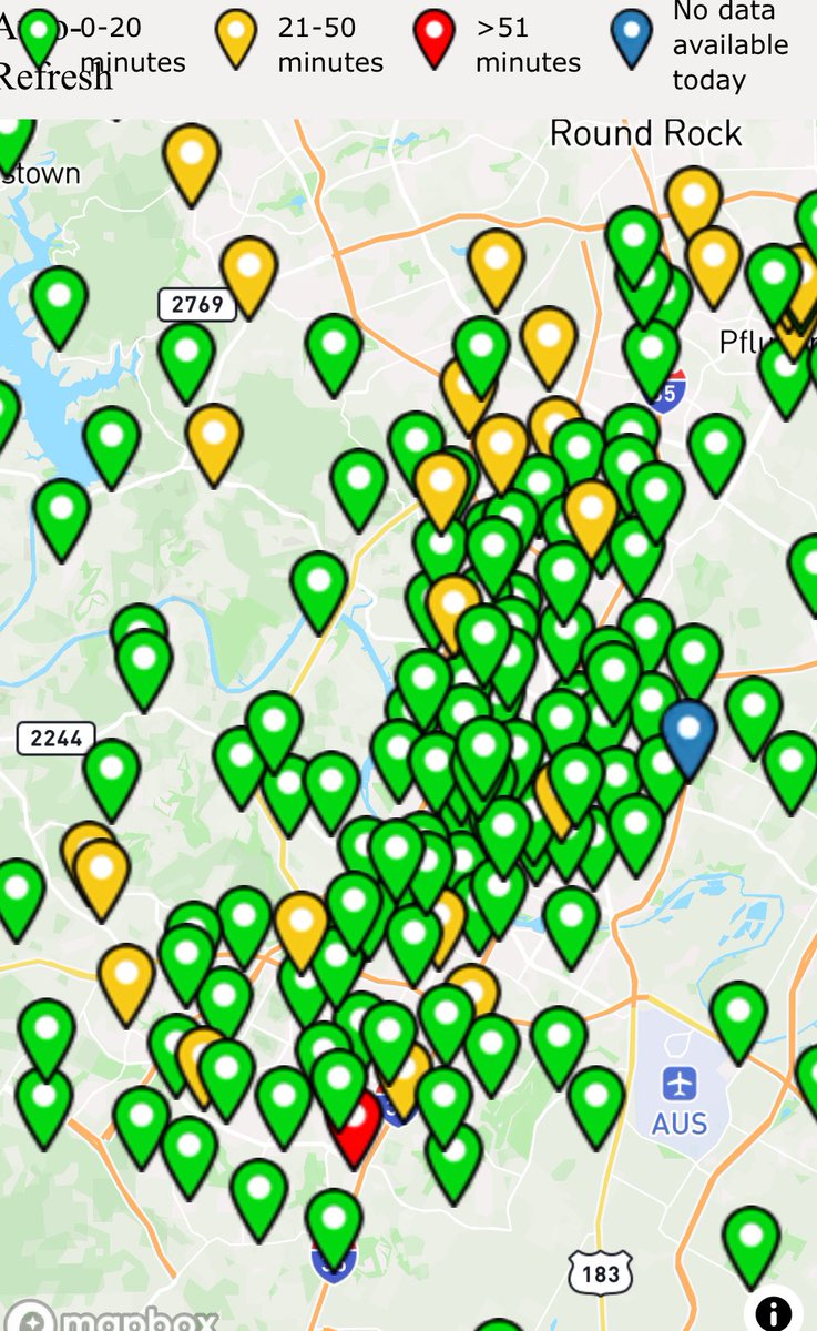 BenPhilpottKUT's tweet photo. It’s Election Day. The Randalls at Brodie is once again the busiest polling location in my part of town.  But remember, you don’t have to vote in your neighborhood! You can vote anywhere in the County. Check out the Travis County Elections website and look for GREEN locations. https://t.co/Yxe2KA5zAU