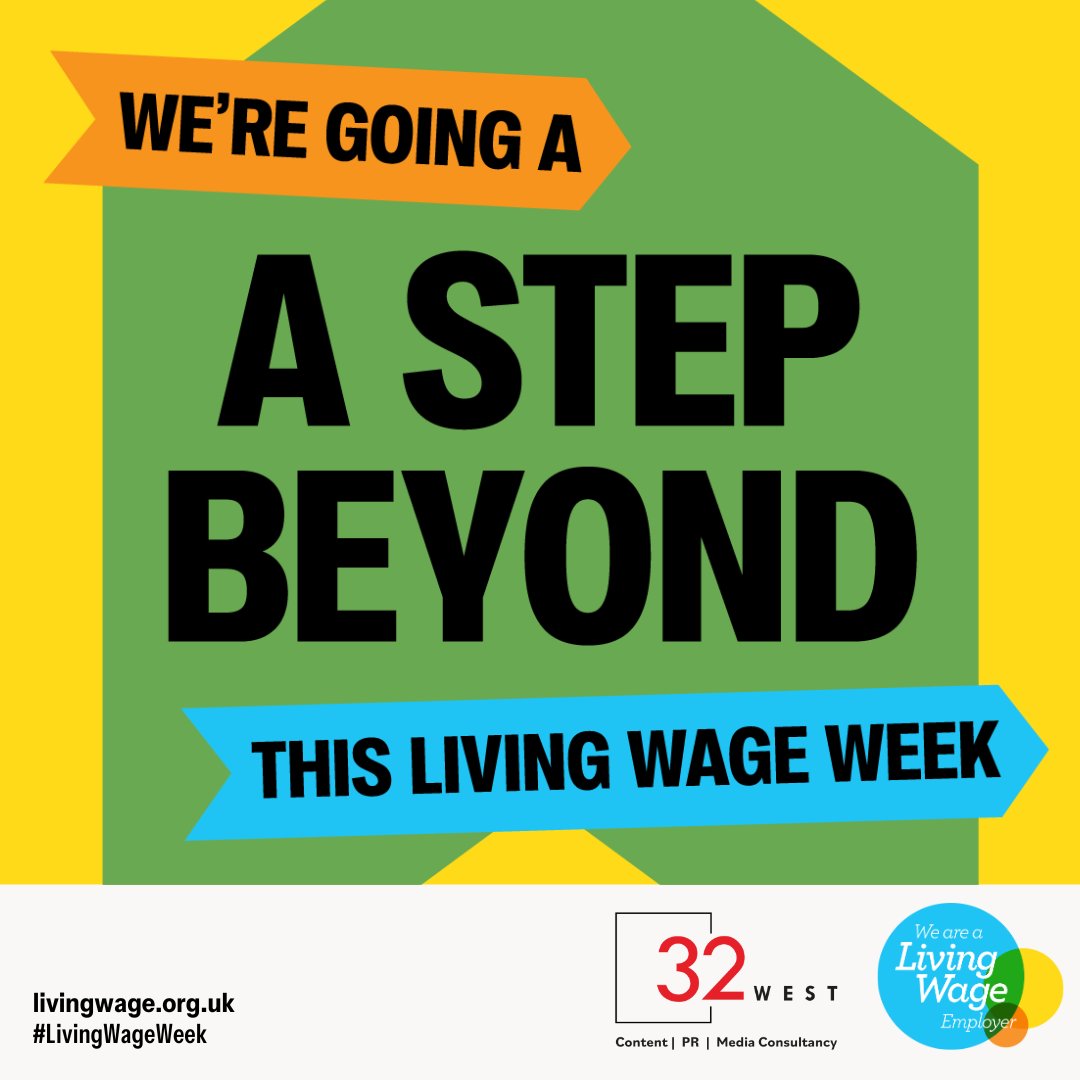 32West (@32westltd) on Twitter photo #LivingWageWeek is here - we're proud to be a Living Wage Employer! ๐
We're standing with thousands of employers across the UK committed to going a step beyond and paying employees a real Living Wage. Doing right by our people matters.
<a href="/LivingWageUK/">Living Wage Foundation</a> #LivingWageWeek is here - we're proud to be a Living Wage Employer! ๐
We're standing with thousands of employers across the UK committed to going a step beyond and paying employees a real Living Wage. Doing right by our people matters.
<a href="/LivingWageUK/">Living Wage Foundation</a>