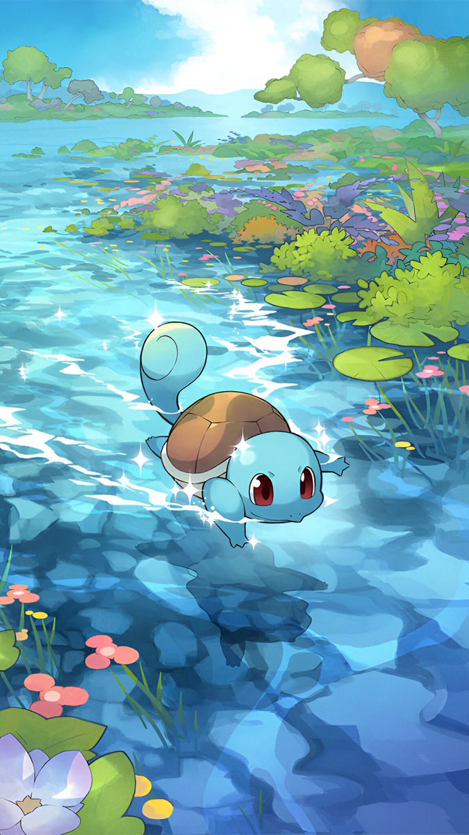 PTCGPArt's tweet photo. Time has come, choose your starter!

Starter Wallpaper #3 - Squirtle💦

#PokemonTCG #Textless #Illustration #Wallpaper #iPhone https://t.co/jKjEFIzLak