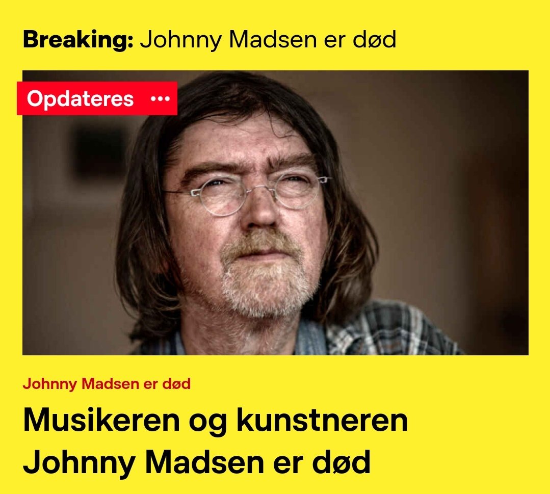 JESkovgaard's tweet image. Fuck valget i USA; her er dagens reelle nyhed