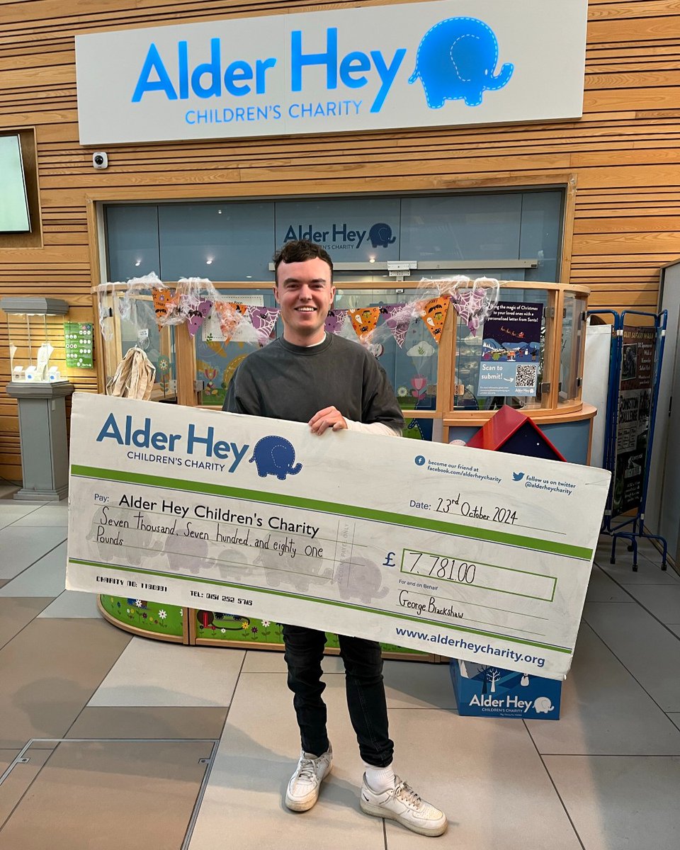 Alder Hey Children’s Charity (@alderheycharity) on Twitter photo We would like to send a huge thank you to George Blackshaw, AKA The Amputee Golfer, who has helped to raise vital funds for <a href="/AlderHey/">🏥 Alder Hey 💙</a> with his popular golf day. 180 players have attended the golf day over two years, raising £34,500 for both Alder Hey and <a href="/ReachCharity/">@reachcharity</a> 💙⛳👏 We would like to send a huge thank you to George Blackshaw, AKA The Amputee Golfer, who has helped to raise vital funds for <a href="/AlderHey/">🏥 Alder Hey 💙</a> with his popular golf day. 180 players have attended the golf day over two years, raising £34,500 for both Alder Hey and <a href="/ReachCharity/">@reachcharity</a> 💙⛳👏