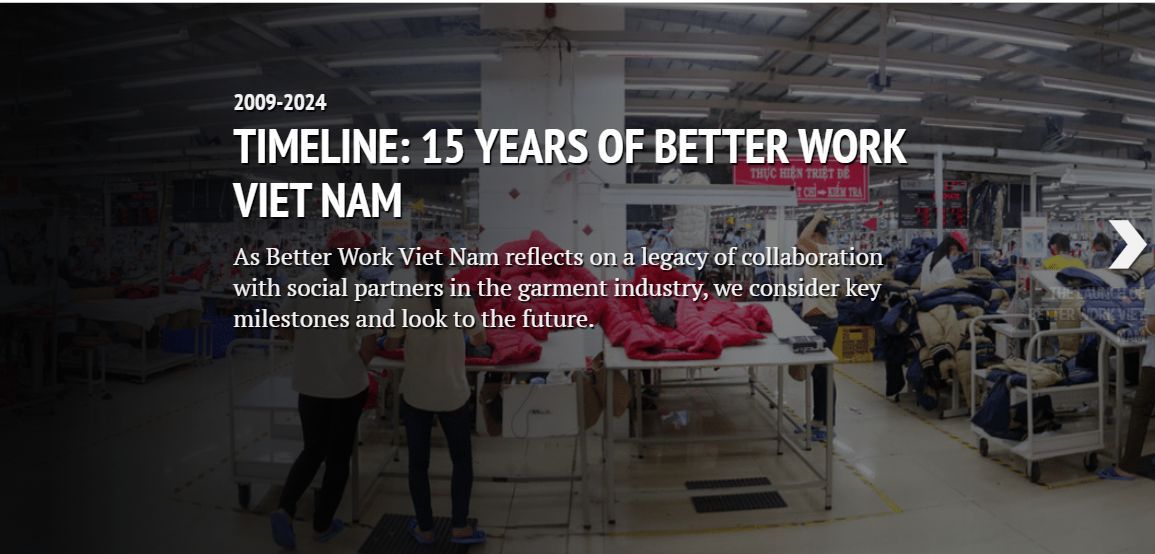 This year, Better Work #VietNam marks 15 years of progress, improving working conditions and enhancing business competitiveness. We now support nearly 500 factories employing over 750,000 workers, with 3 in 4 being women. #DecentWork #GarmentSector

👉 buff.ly/3NTrLss