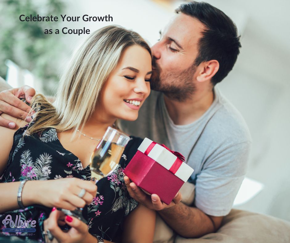 allureemporium's tweet image. Celebrate your journey as a couple by reflecting on shared growth. 💫 What’s one thing you’re grateful for this month? #ReflectTogether #CelebrateGrowth
