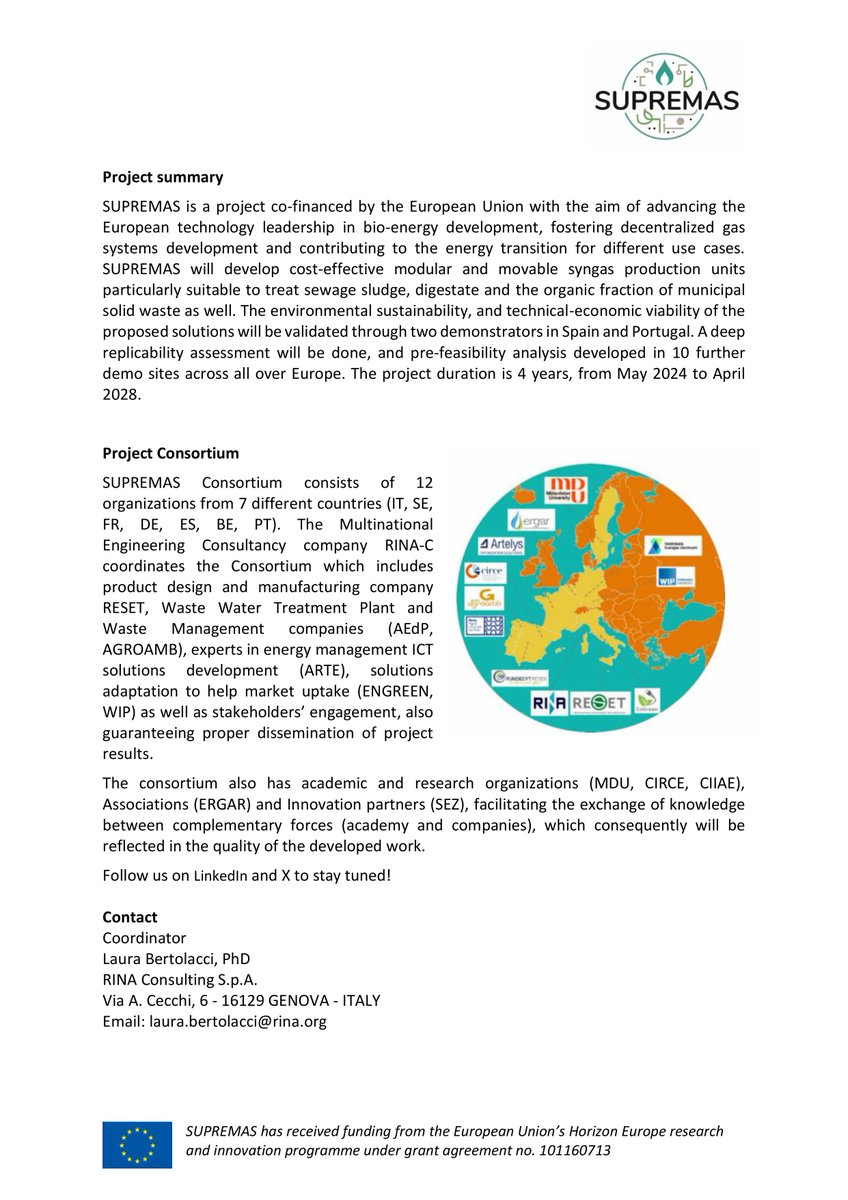 supremas_eu's tweet photo. 📣 The press release of the 1st SUPREMAS General Assembly held in Rieti, Italy, on 29th and 30th October is out ✅ Check it out ⬇️ https://t.co/8DhStCmI27
