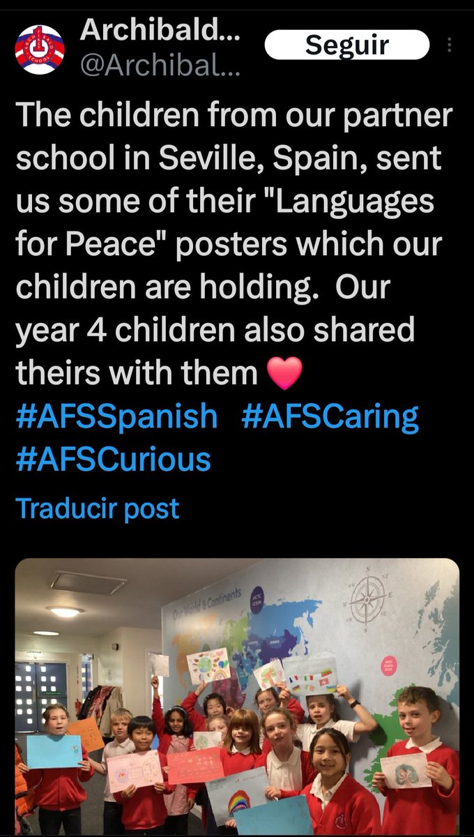 Nuestro alumnado de primero del cole Arias Montano cruza los mares con los proyectos del día de las lenguas europeas y llega al alumnado de New Castle en Reino Unido.