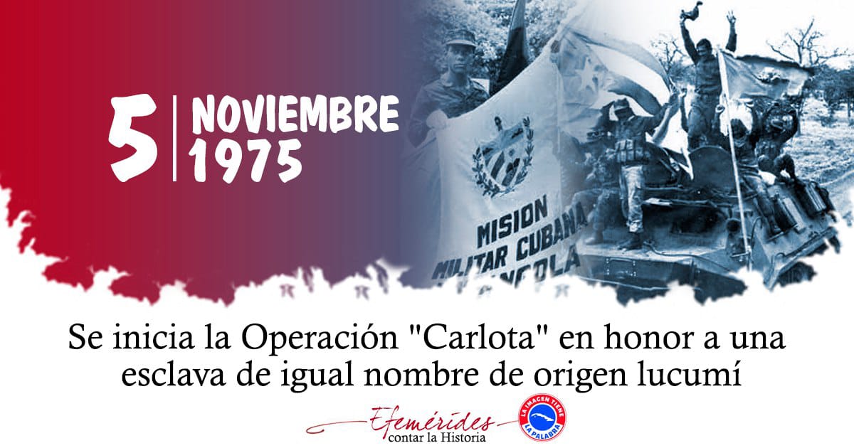 ‼️Operación Carlota‼️, “la más justa, prolongada, masiva y exitosa campaña militar internacionalista de #Cuba”
#CubaViveEnSuHistoria