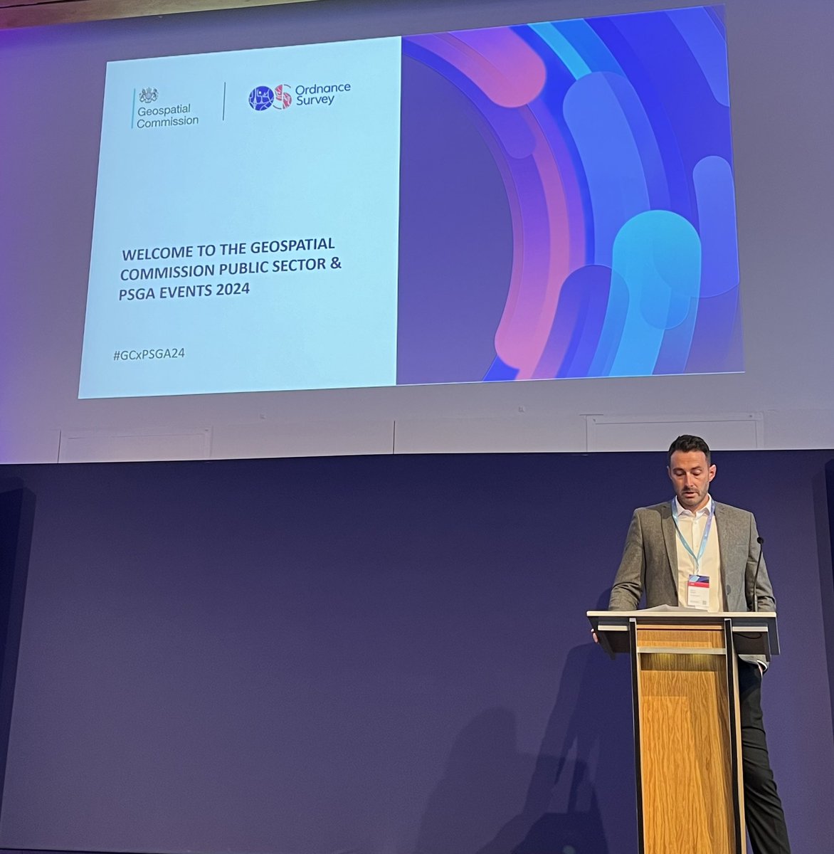 Delighted to be attending and presenting at EDGCxPSGA2024 - we also have a stand complete pop by to learn more about our newly launched Location Data Directory and our Geospatial Skills work.