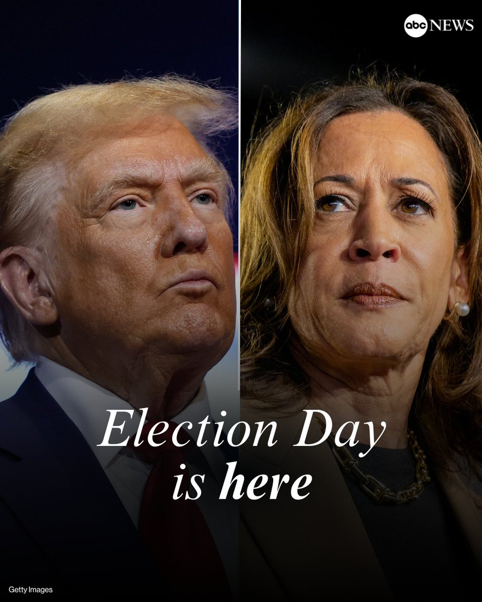 Election Day in America is finally here.

Watch live results and analysis all night beginning at 7p ET on ABC.

Follow live updates: trib.al/fnMrXeX