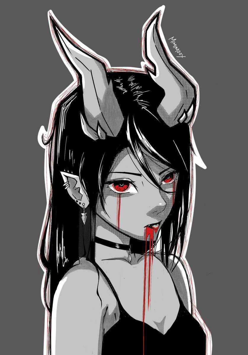 mimi_moox's tweet photo. Little sketchy demon lady😌 https://t.co/KWOSe1xKgW