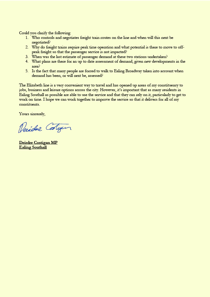 Deirdre Costigan MP tweet media