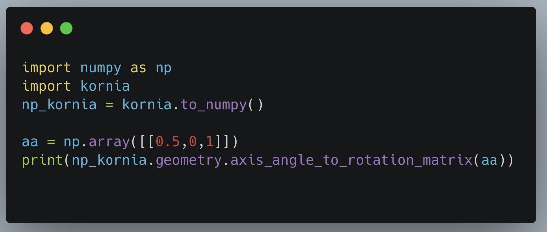kornia_foss's tweet image. Meet #kornia v.0.7.4 release:
Experimental feature:
- Multi-framework support Ivy @letsunifyai ! Use kornia functions in tf or numpy!
Also:
- Steerers by @BokmanGeorg
- weighted PnP solver
- depth from plane equation
- many bugfixes.
github.com/kornia/kornia/…