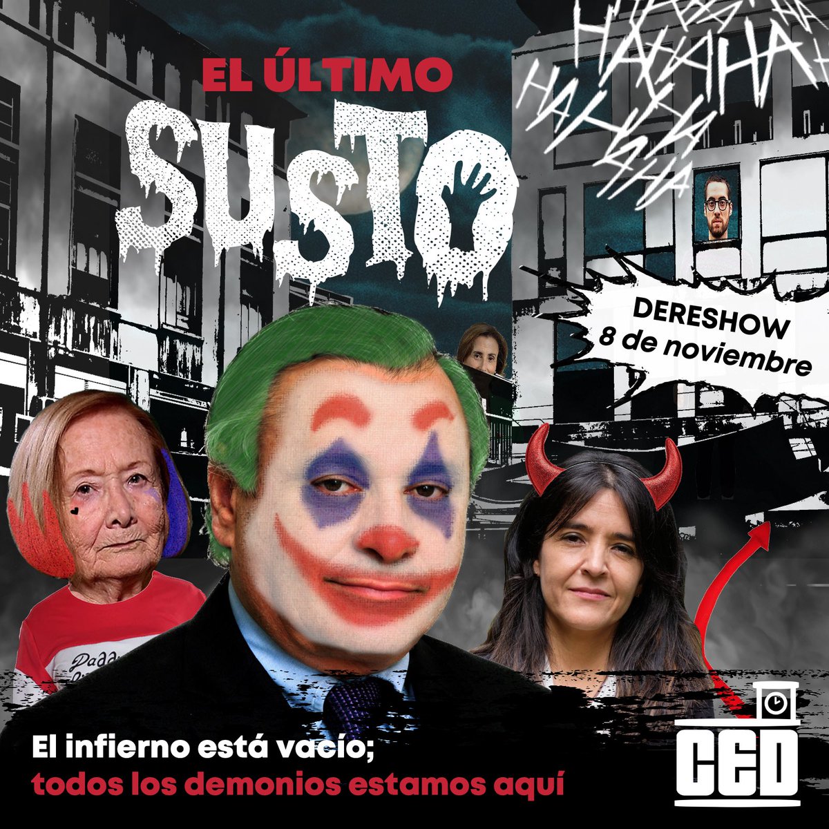 ced_uchile's tweet photo. ¡Dereshow; el último susto!🎃👻 https://t.co/e8FV9VYZTz