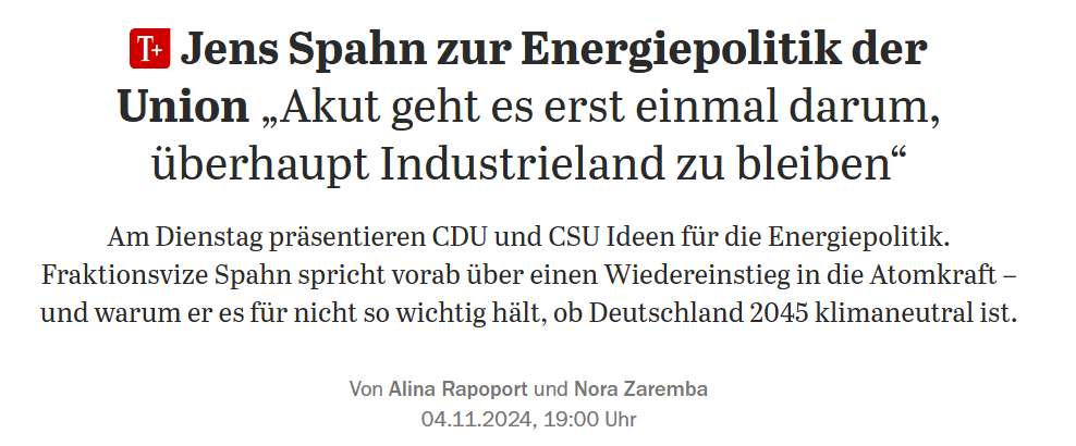 djpr's tweet photo. Dass von den üblichen Verdächtigen zum x-ten Mal die Atomsau durchs Dorf getrieben wird, beweist nur, dass sie keinerlei tragfähige Ideen und keine Konzepte haben, um die selbst beschlossene Klimaneutralität zu erreichen. Das ist eine Bankrotterklärung. https://t.co/c62F6bH8nl