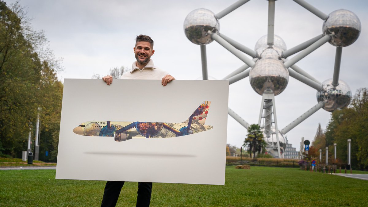 🔴  Brussels Airlines unveils its newest Belgian Icon: a special livery honoring the Atomium, designed by architect Thomas Faes. Selected from over 900 entries, the design debuts in Spring 2025, showcasing Belgian culture worldwide. #Airways #News