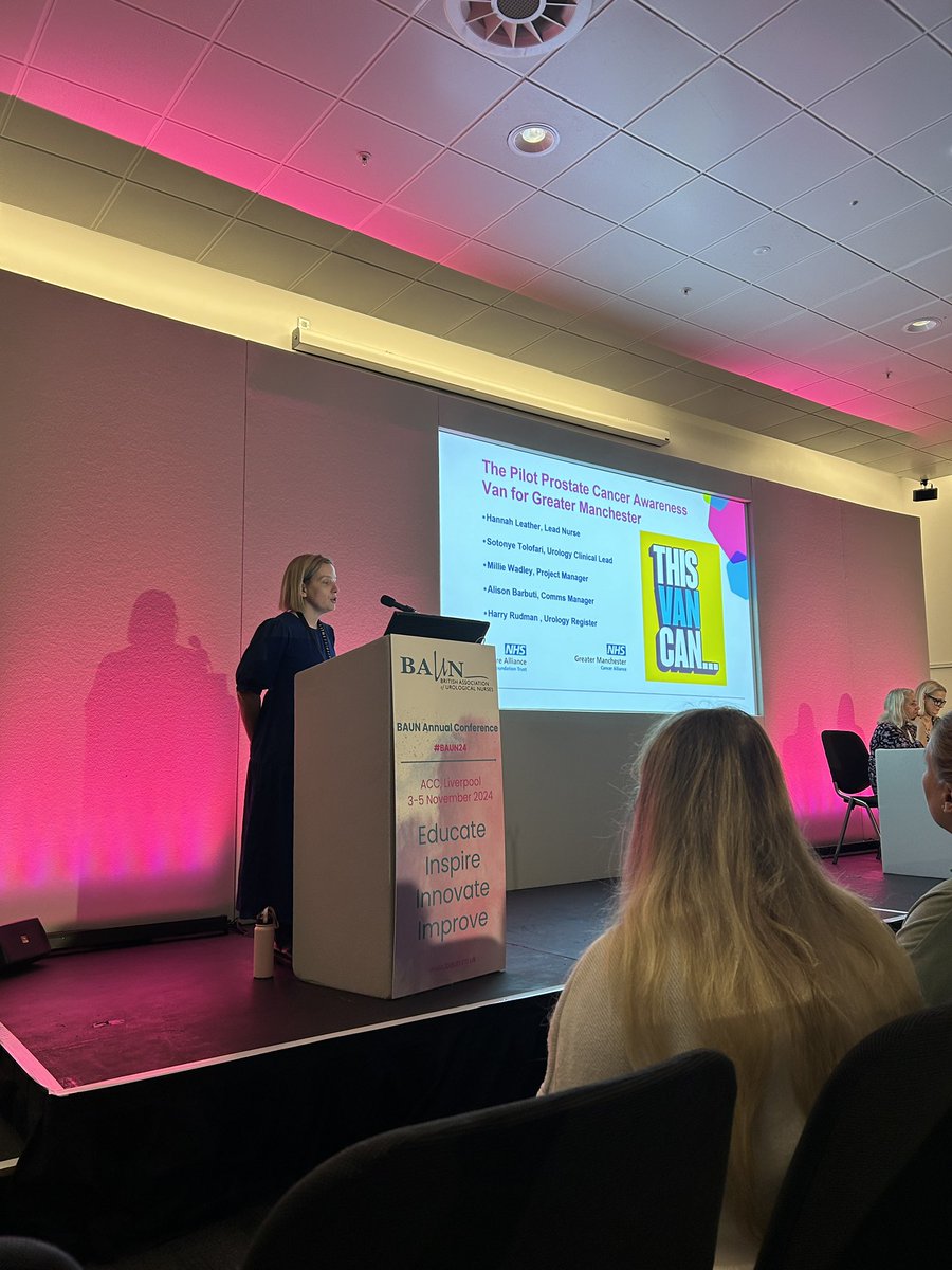 Salford Urology (@salfordurology) on Twitter photo We’re hugely proud of our cancer nurse specialist <a href="/HannahLeather3/">Hannah Leather</a> who’s presenting some of her outstanding work on the ThisVanCan project nationally <a href="/BAUNnurses/">BAUN</a> 2024 conference today <a href="/GM_Cancer/">Greater Manchester Cancer Alliance</a> We’re hugely proud of our cancer nurse specialist <a href="/HannahLeather3/">Hannah Leather</a> who’s presenting some of her outstanding work on the ThisVanCan project nationally <a href="/BAUNnurses/">BAUN</a> 2024 conference today <a href="/GM_Cancer/">Greater Manchester Cancer Alliance</a>
