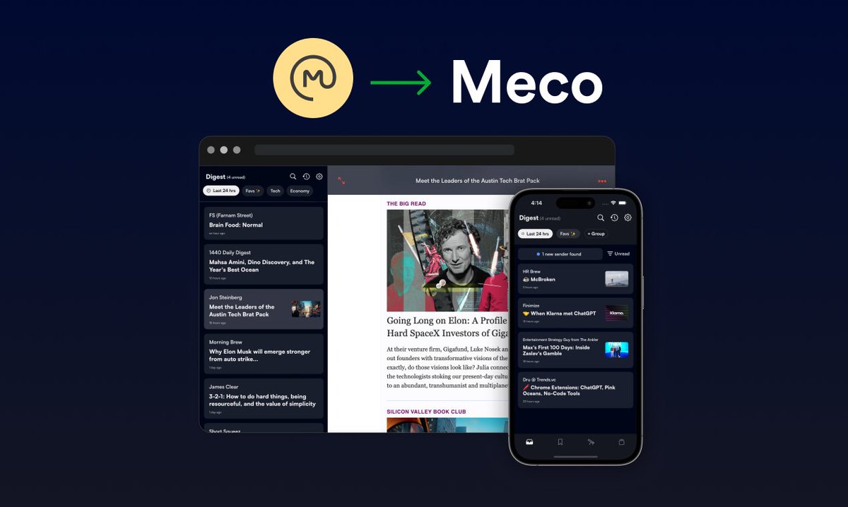 With the sad news of Omnivore’s shutdown, we’ve welcomed a wave of new users to Meco.

To any <a href="/omnivoreapp/">omnivoreapp</a> users still searching for a new home for their newsletters with powerful read-it-later features - we'd love to show you round!