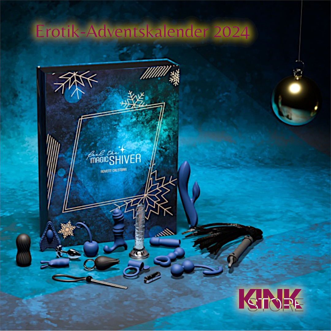 Erotik-Adventskalender 2024: Feel the Magic Shiver mit Sextoys im Wert von 500 €. Erotische Geschenk-Idee für Paare und Singles. kinkstore.de/erotik-advents… #Sexspielzeug #sexspielzeug #sextoystore #sextoy #bdsmgermany