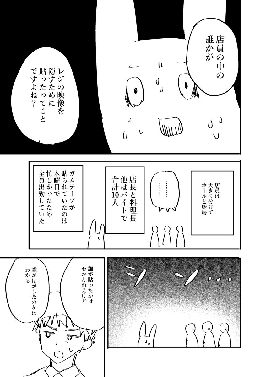 バイト先で100万円盗まれた話② 