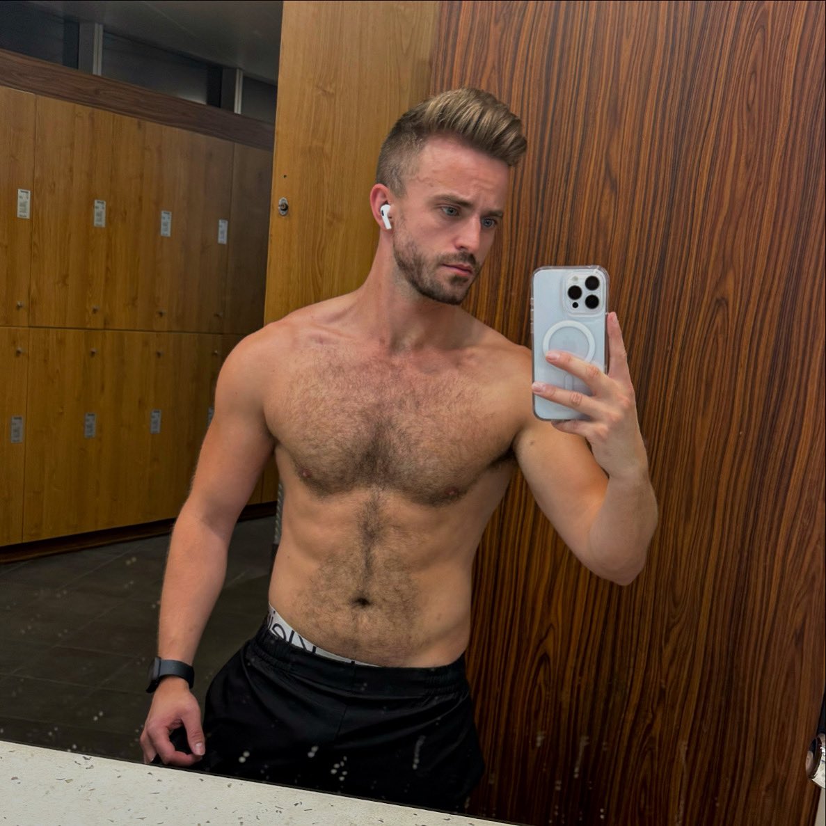 Steam room next 😜