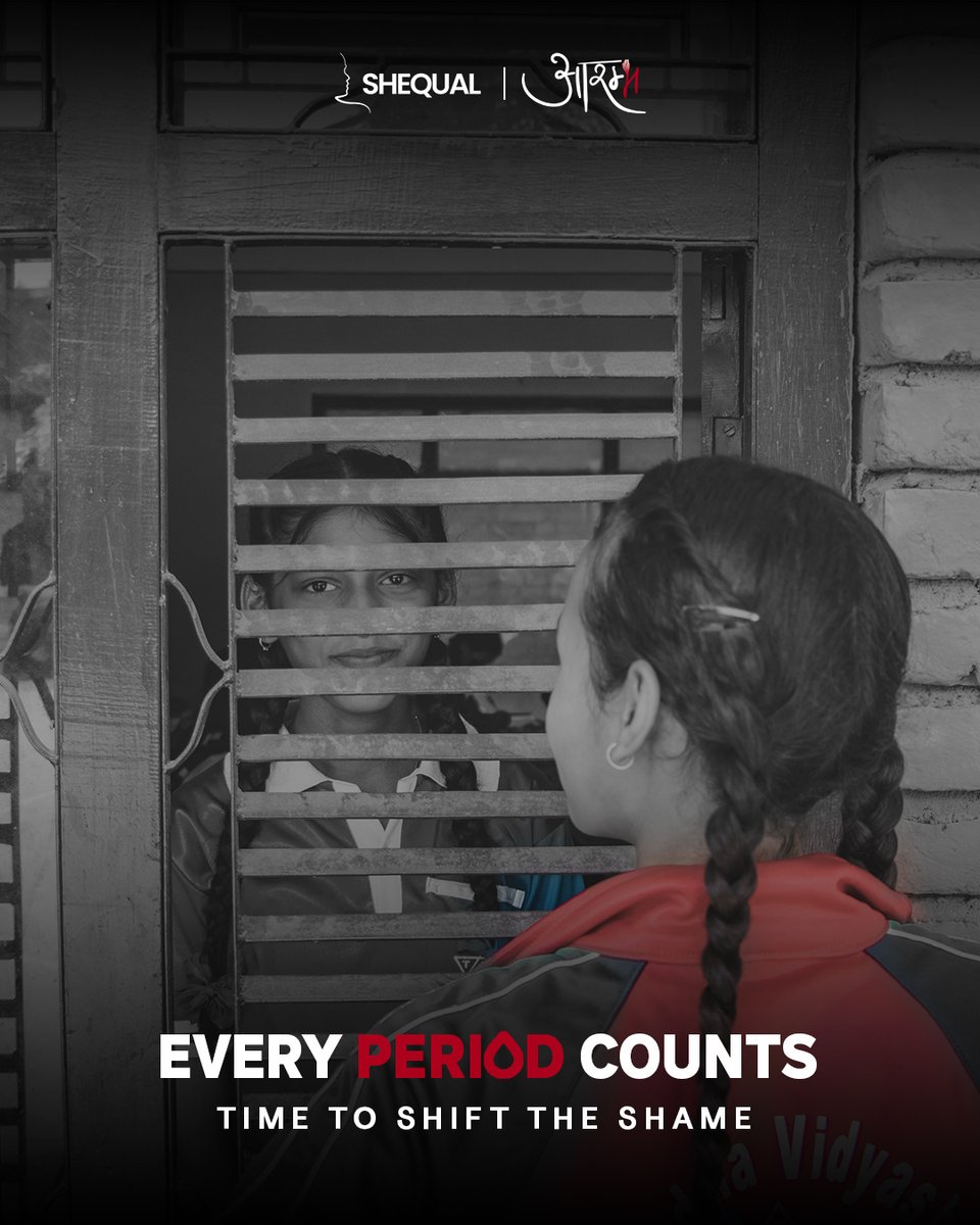 shequal_org's tweet photo. 💔 Imagine missing out on your favorite festival just because of your period. This is reality for many girls in Nepal, facing isolation due to menstrual taboos.

#LetGirlsCelebrate #BreakTheStigma #PeriodsAreNatural #EmpowerHer https://t.co/EuGh9ktrTi