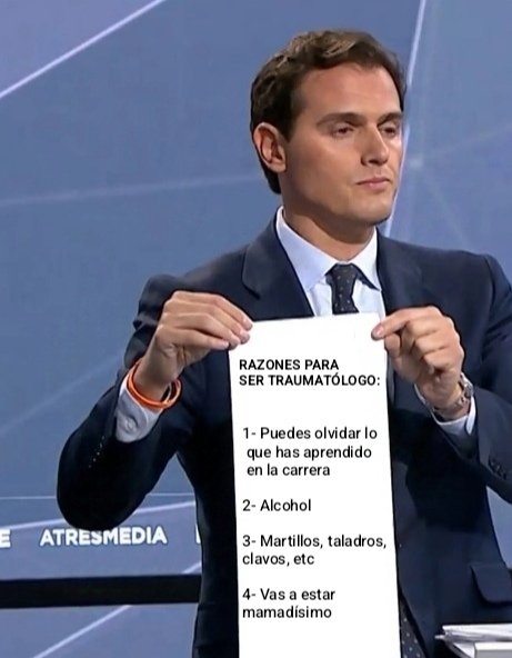 Estas vacaciones he hecho listas de pros y contras por especialidad. Aquí está la lista de pros que va ganando