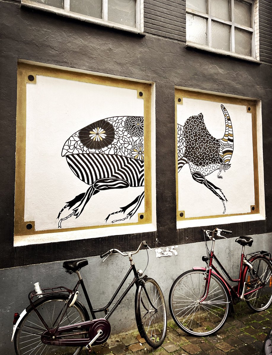 Hij laat insecten achter in de straten van Gent. Hier vertelt hij welke drie boeken we moeten gelezen hebben. #drieboeken 📚 aflevering 264: street artist Pol Cosmo. wimoosterlinck.wpcomstaging.com/2024/11/05/dri…
