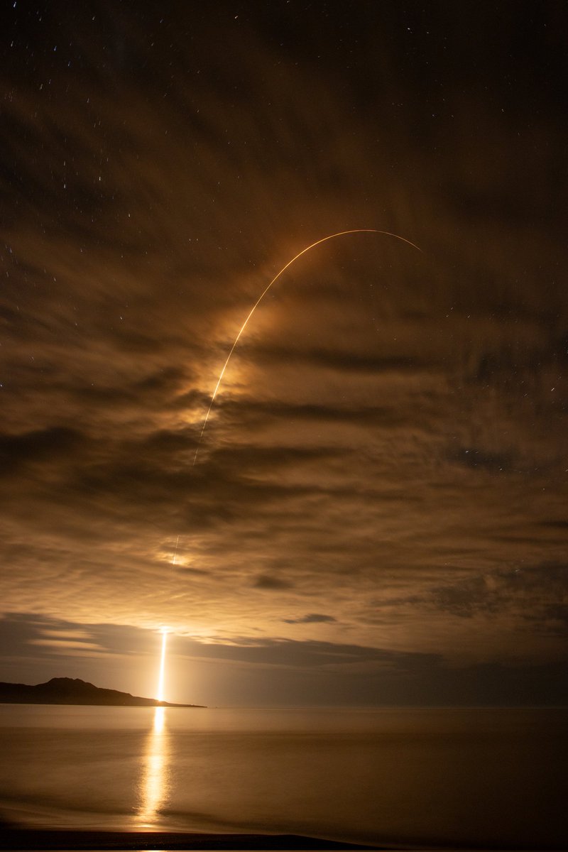 RocketLab's tweet photo. The road to orbit, paved by Electron. 

Missed the launch? Catch the replay: https://t.co/YQ6Pmzr1P0

📸 @Joseph_Baxter_ https://t.co/qYAGPfstfy