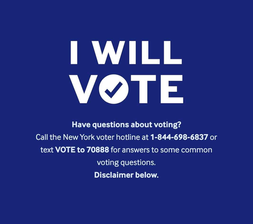 It's Election Day! The polls are open today until 9PM. Find your poll site at iwillvote.com    

Get out there and vote!