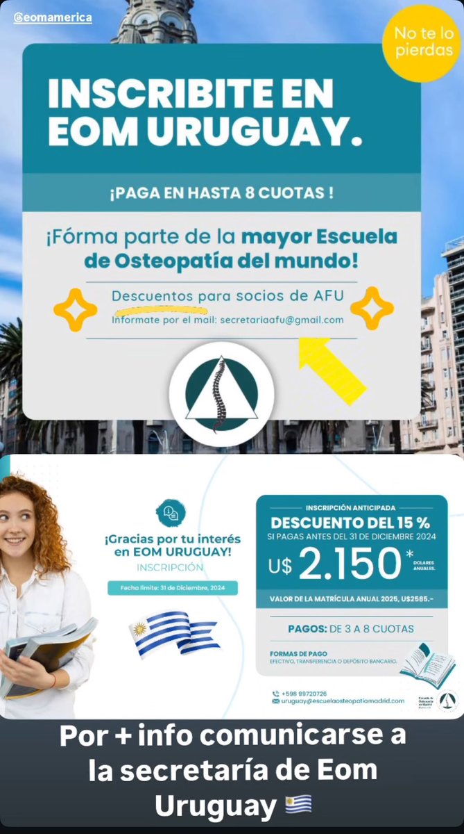 Asoc.Fisiot.Uruguay (@afu_uruguay) on Twitter photo 