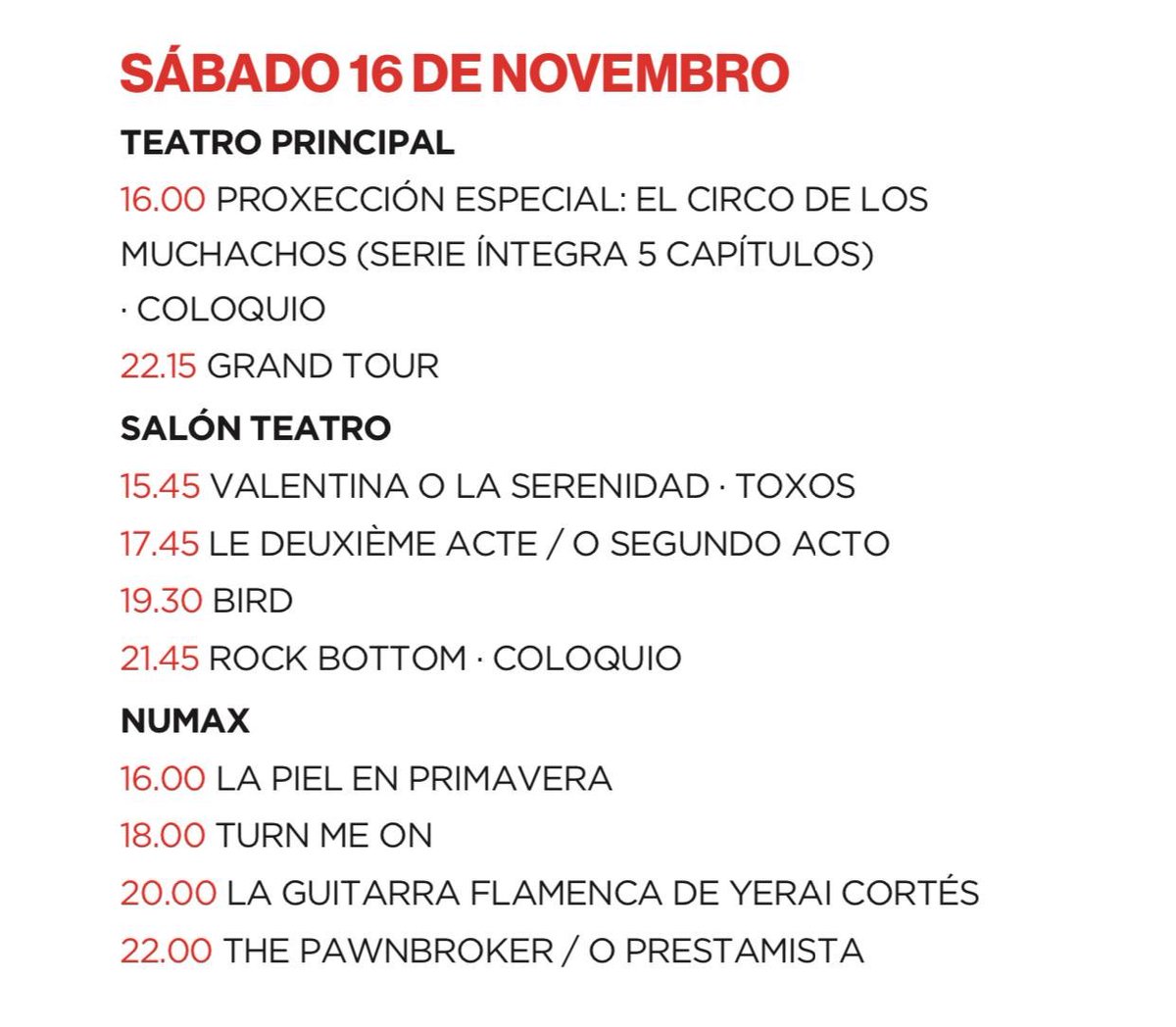 Despois de tantos anos contando <a href="/cineuropa_gal/">#Cineuropa</a> a través da radio, non me pode facer máis ilusión que sexa aquí onde presentemos ‘El Circo de los Muchachos’ unha semana antes da súa estrea en <a href="/PrimeVideoES/">Prime Video España</a> 
Merci, compañeiro <a href="/JoseLuisLosa1/">Jose Luis Losa</a>!
Henry Fonda for president! 🎪👨‍👦‍👦✊🏾