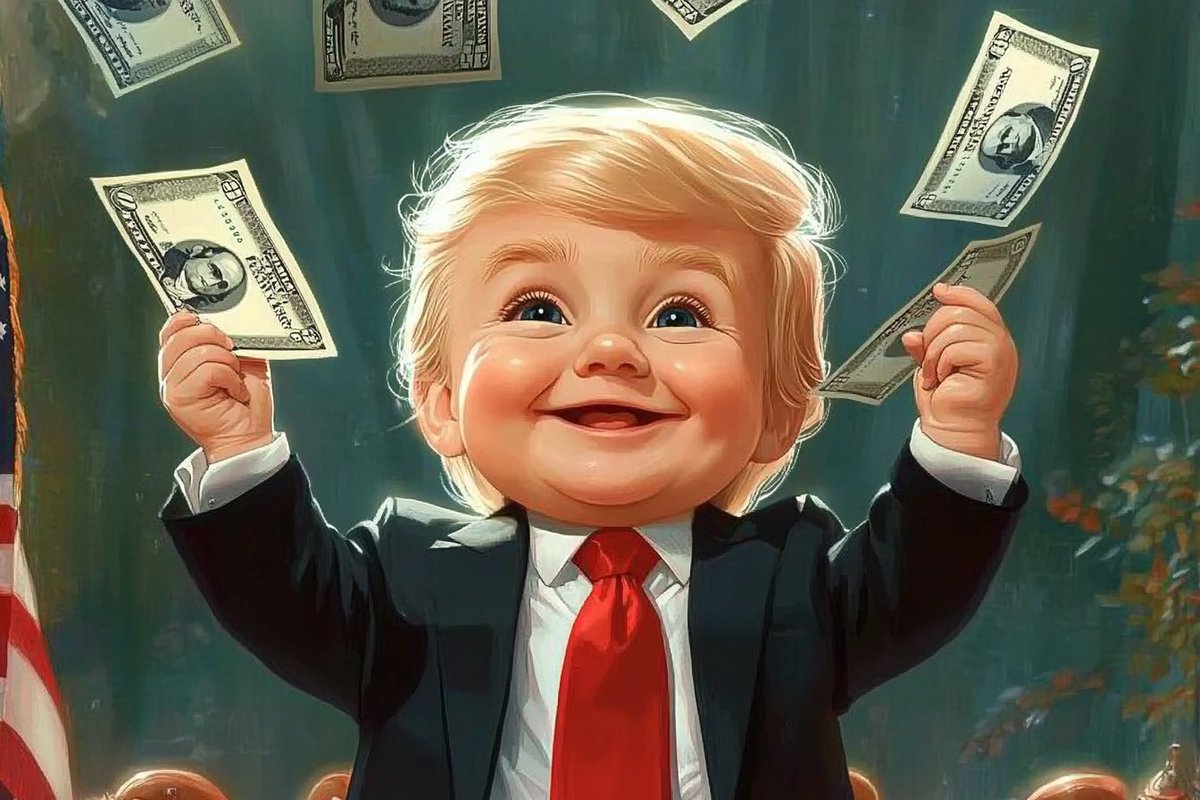 Baby Trump 👶🍼🇺🇸 tweet media