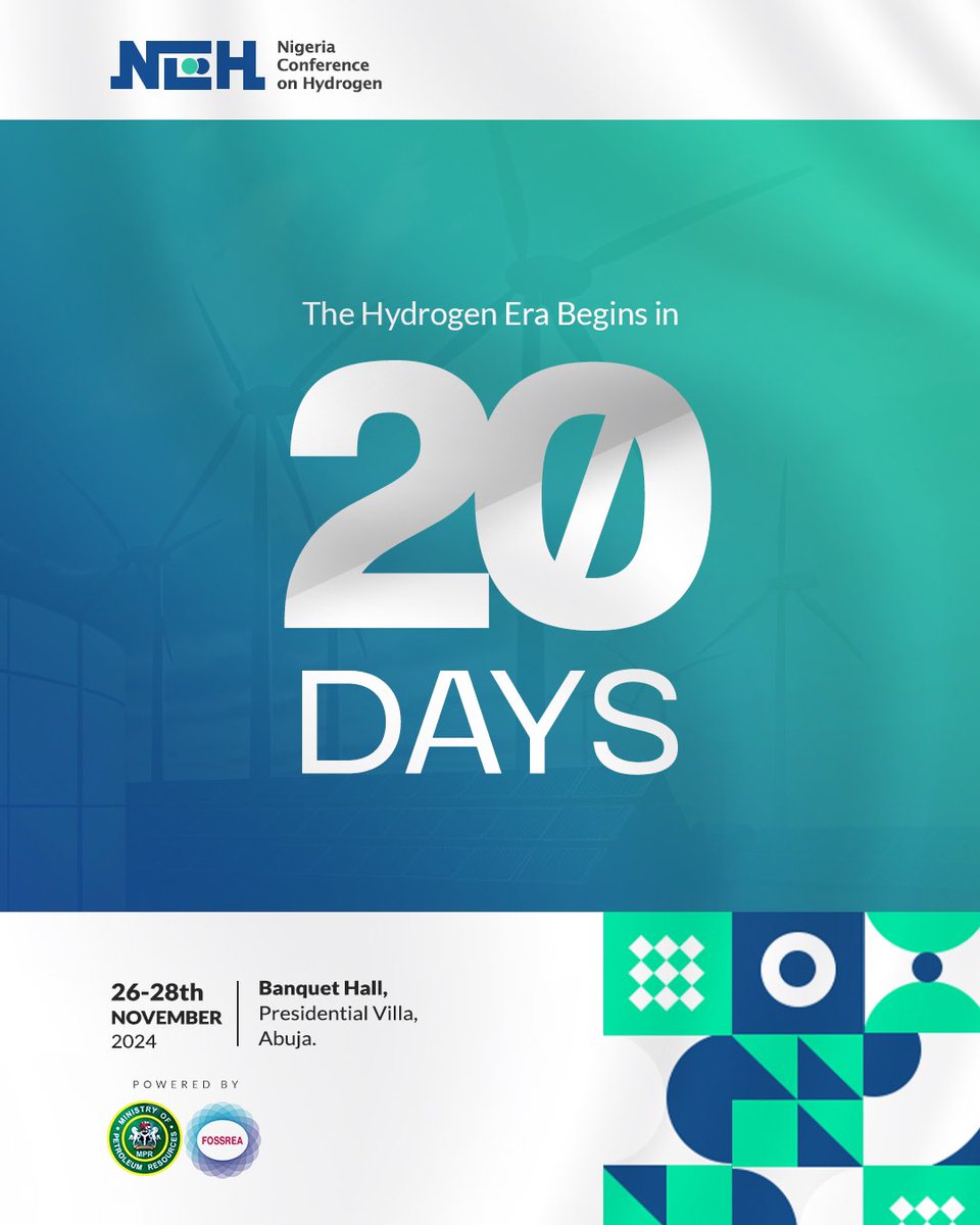 Hydrogen_Ng's tweet photo. The Countdown Begins!
The Hydrogen Era Begins in #20 days

#NCH2024 https://t.co/qUJtANsAhz