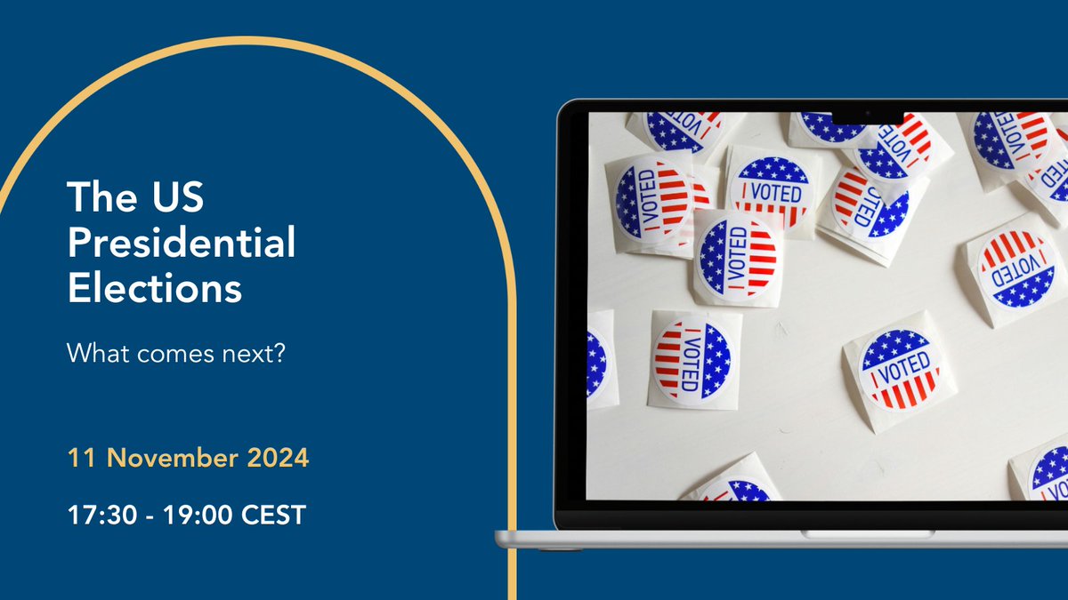 European University Institute (@eui_eu) on Twitter photo 📌 On 11 November, join a roundtable analysing the #USElections2024 🇺🇸 with experts <a href="/anghel_v1/">Veronica Anghel</a>, <a href="/Ej_Europe/">Erik Jones</a>, Liesbet Hooghe, Desmond King, Hillary Appel & Jon Shields.
👥 Register to attend in person or follow live on YouTube: loom.ly/grr7AgE
<a href="/EUI_Schuman/">The Robert Schuman Centre</a> 📌 On 11 November, join a roundtable analysing the #USElections2024 🇺🇸 with experts <a href="/anghel_v1/">Veronica Anghel</a>, <a href="/Ej_Europe/">Erik Jones</a>, Liesbet Hooghe, Desmond King, Hillary Appel & Jon Shields.
👥 Register to attend in person or follow live on YouTube: loom.ly/grr7AgE
<a href="/EUI_Schuman/">The Robert Schuman Centre</a>